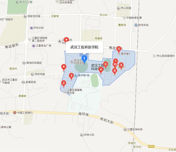 湖北工程学院属于孝感市那个区？武汉设工程学院 位置怎么样