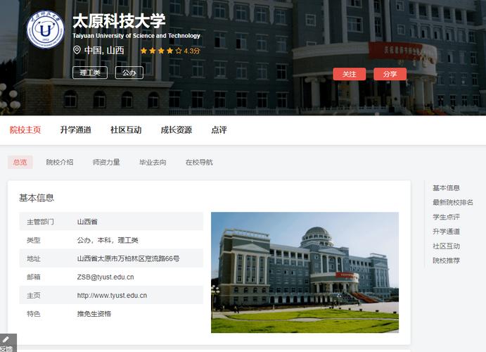 太原科技大学什么档次？太原科技大学口碑怎么样