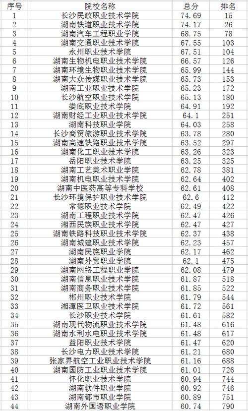 湖南最牛的专科学校？（去湖南上专科怎么样）